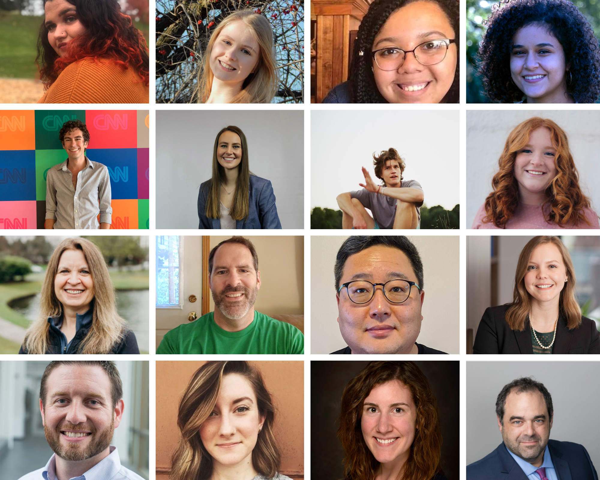 Mentorship Program Headshot Collage